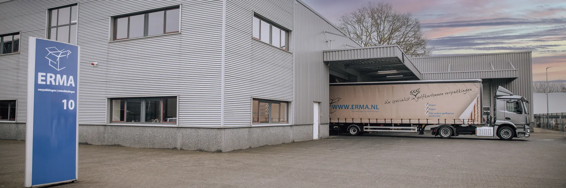 Laaddock van Erma Verpakkingen